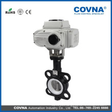 Electric flow control gas shut off valve